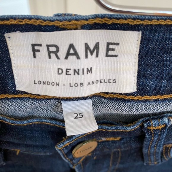Frame Le Skinny de Jeanne jeans Size 25 - Picture 7 of 8